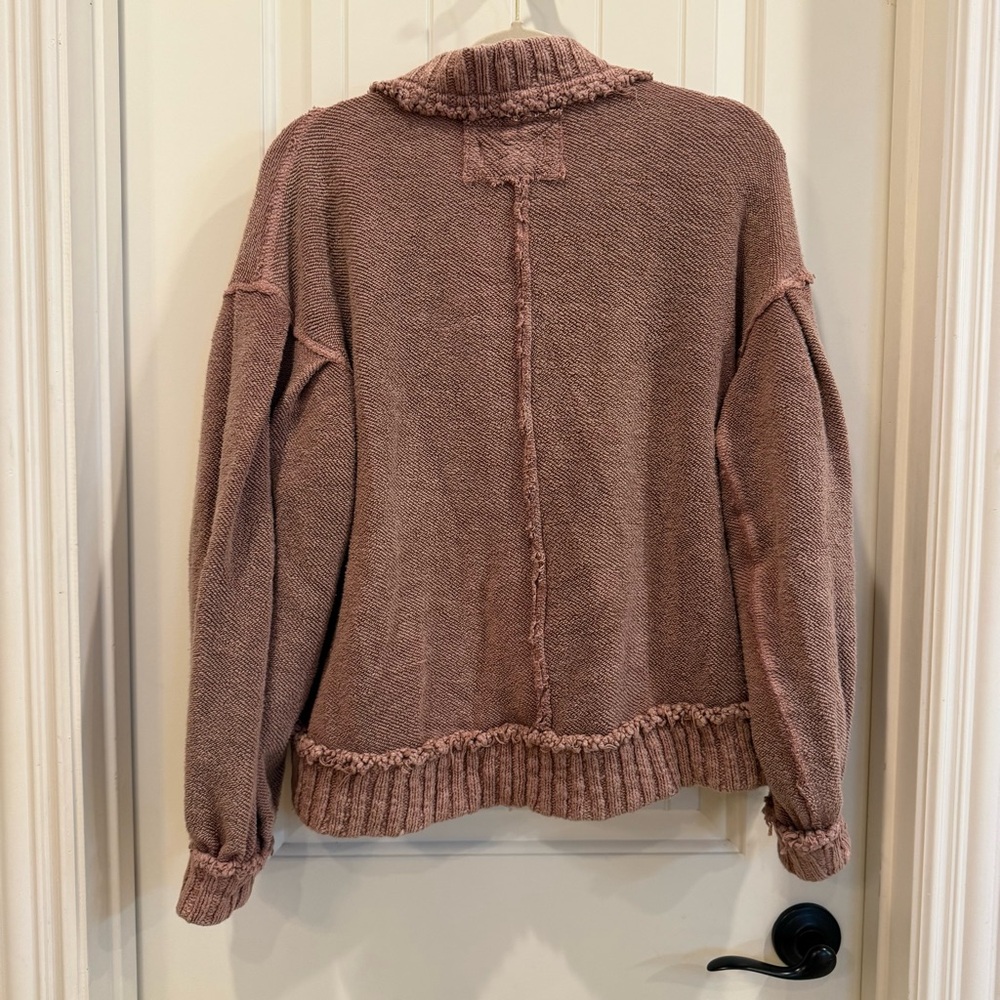 We The Free Cute In This Cardi Mauve - Picture 5 of 7
